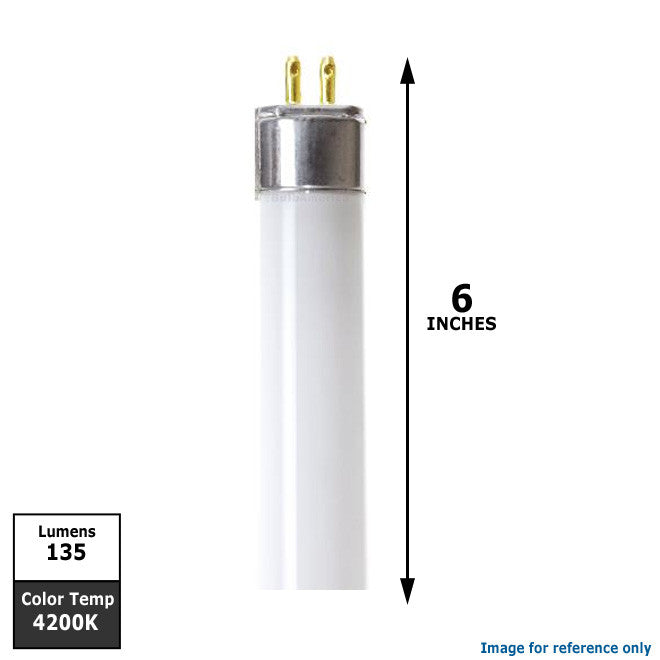 Sylvania 4w T5 F4T5/CW Cool White 4200k 6 inch Fluorescent Tube Light