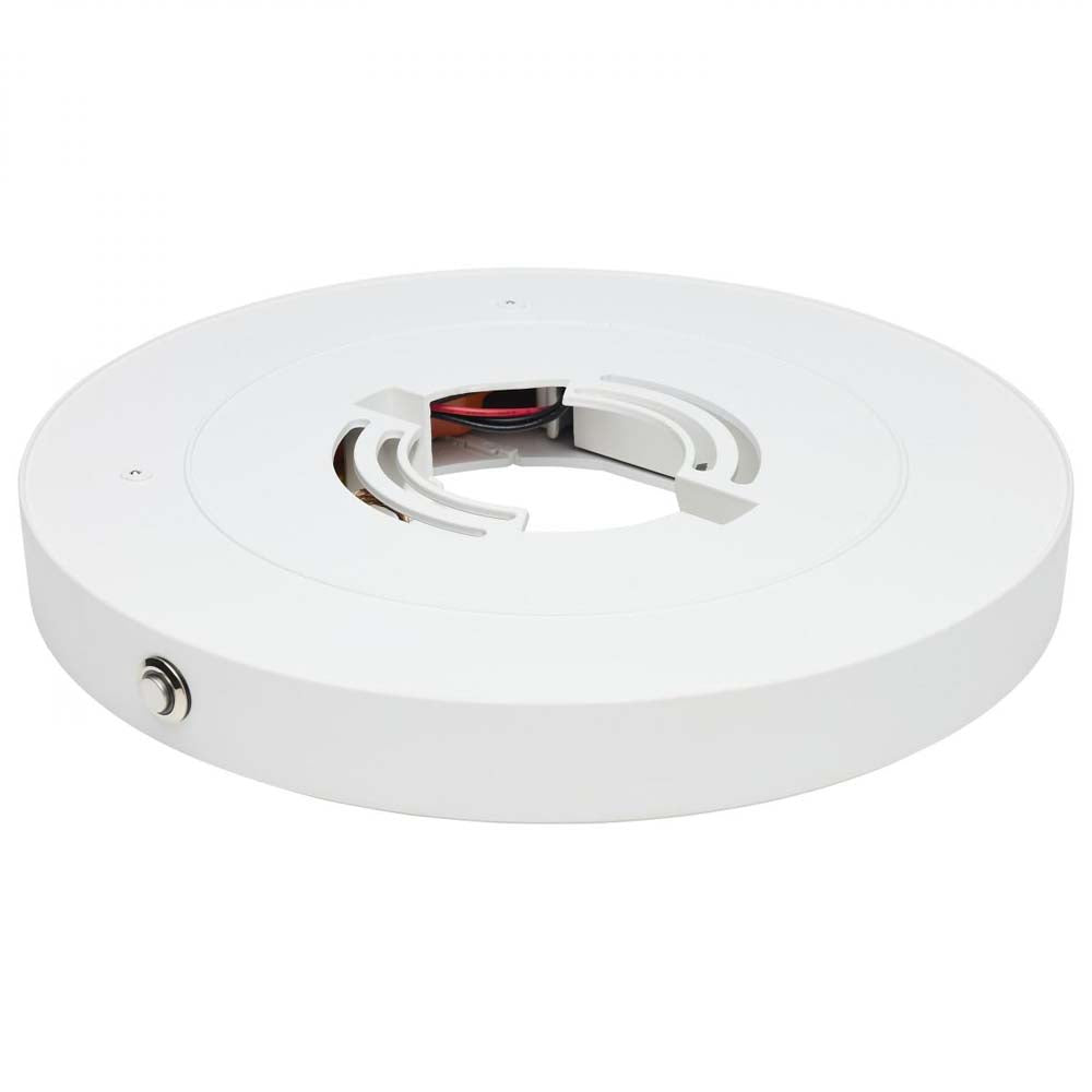 Blink Pro Emergency Battery Backup 9-in Round Shape White Finish