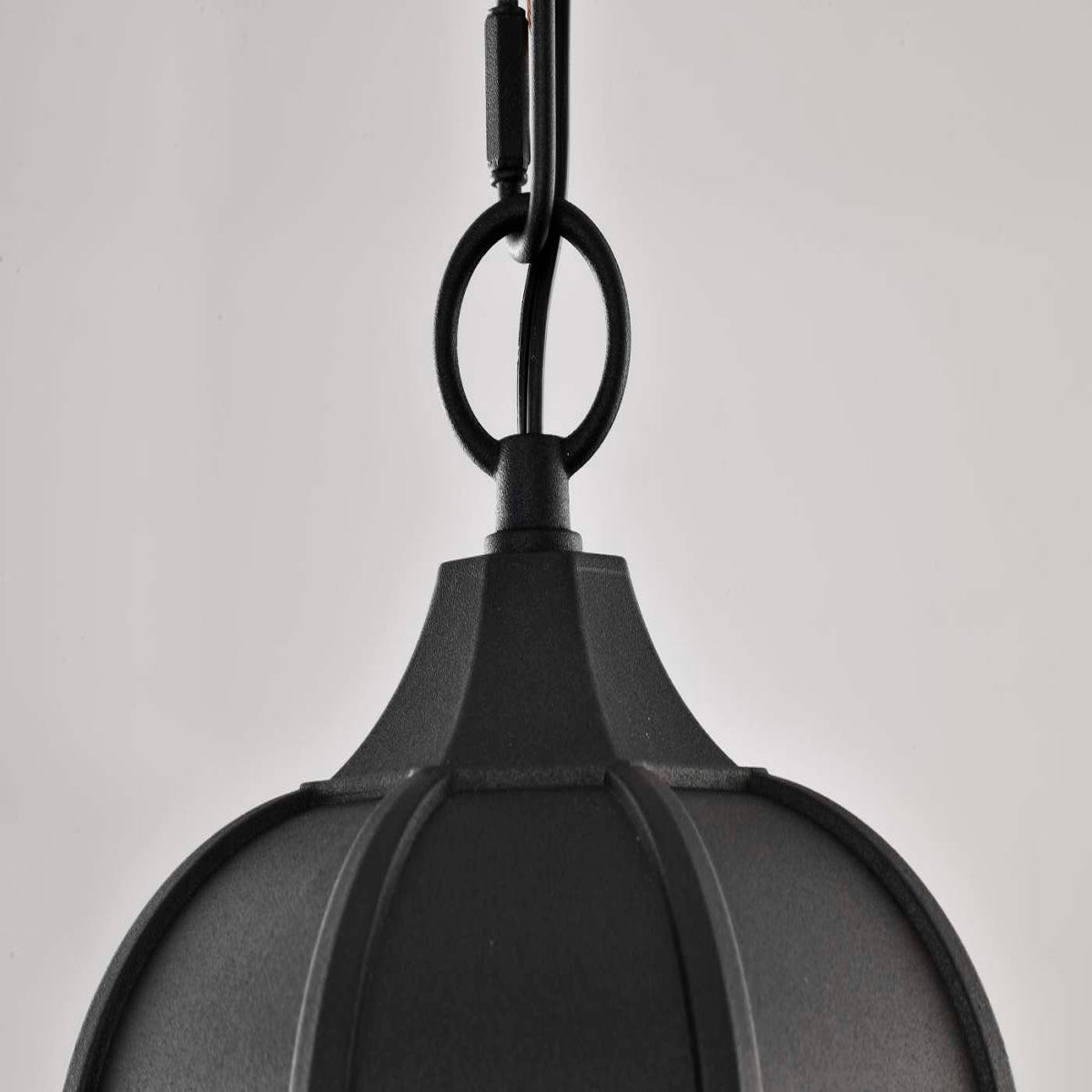East River Smart Outdoor Hanging Light Starfish RGBTW CCT in Black Finish