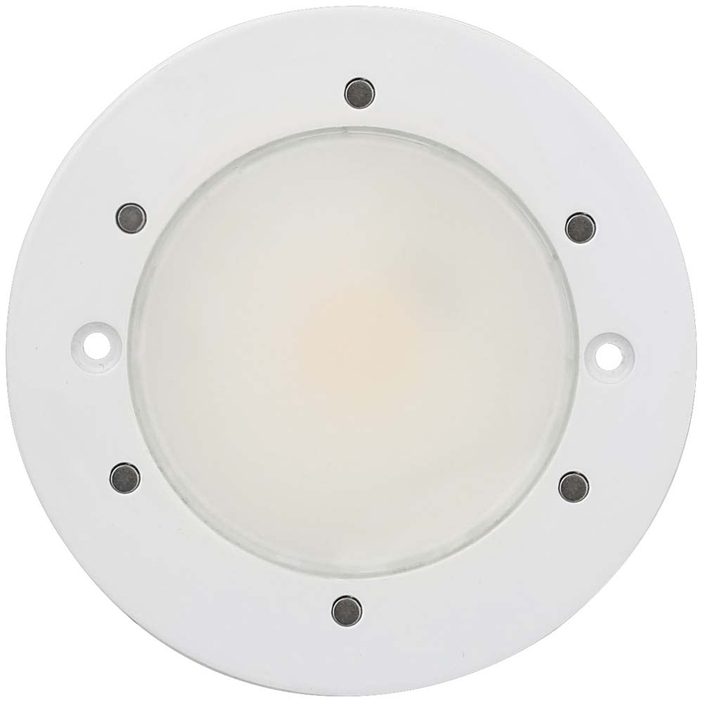 Sunlite 4-in 10w LED Round Recessed Downlight 120v 3000K White Fixture