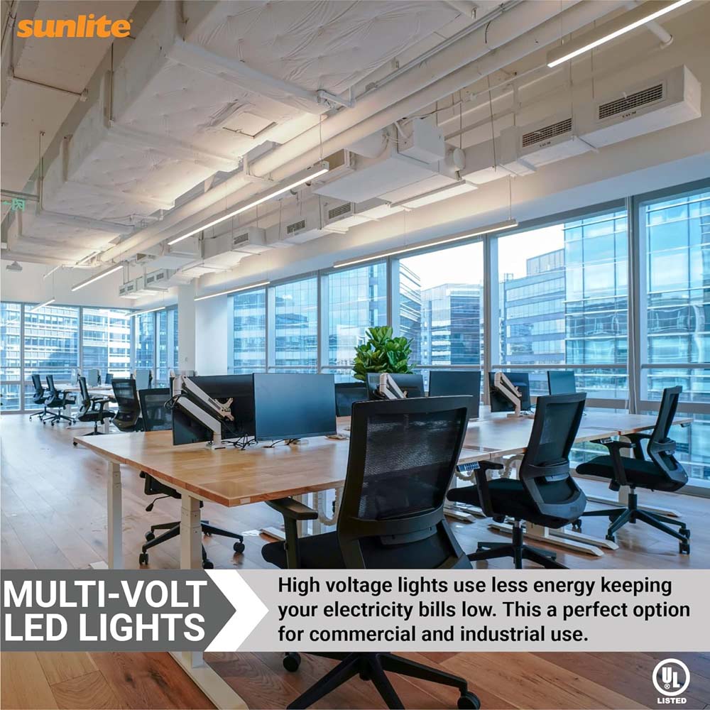 25Pk - Sunlite 14w LED T8 Light Tube 48-in G13 Base Frosted 4000K Ballast Bypass