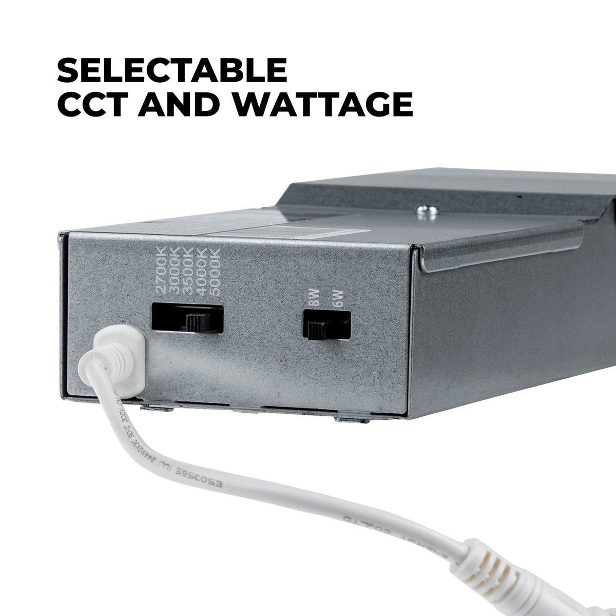 Lightolier 3in Round LED Downlight Selectable CCT & Wattage 120-277V Dimmable