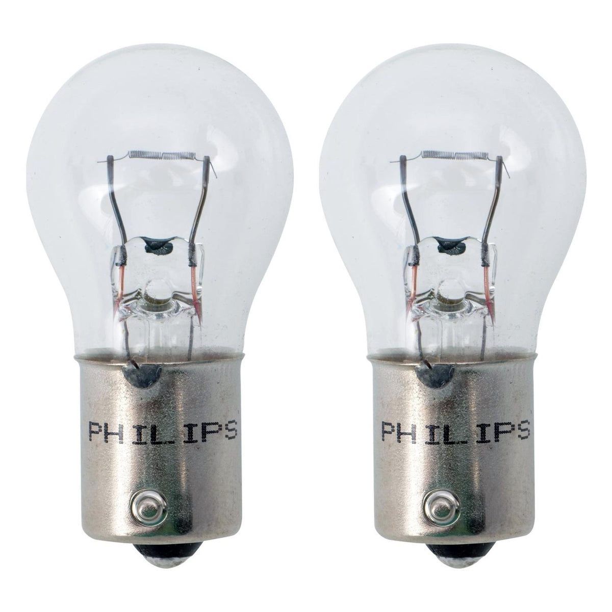 2 pk - Philips 1073 - 12.8V S8 BA15S base Automotive Light Bulb