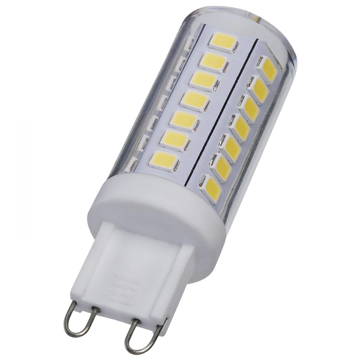 Satco 5w Mini LED G9 Double Loop Base 120v 5000K Clear Finish Bulb