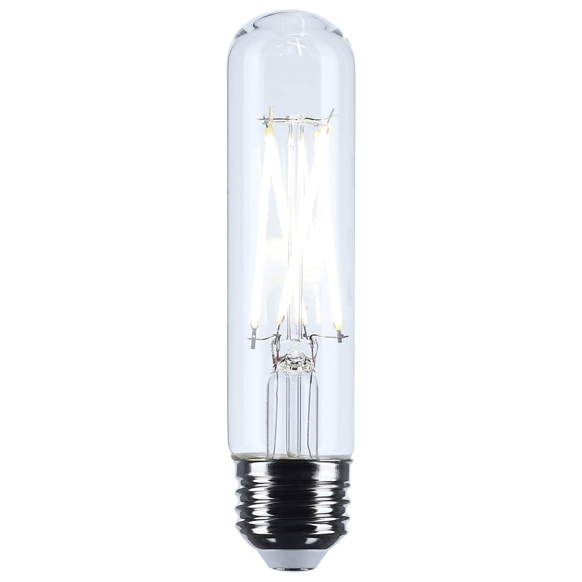Satco 8w T10 LED Medium Base Clear 5000K CCT 120v Bulb