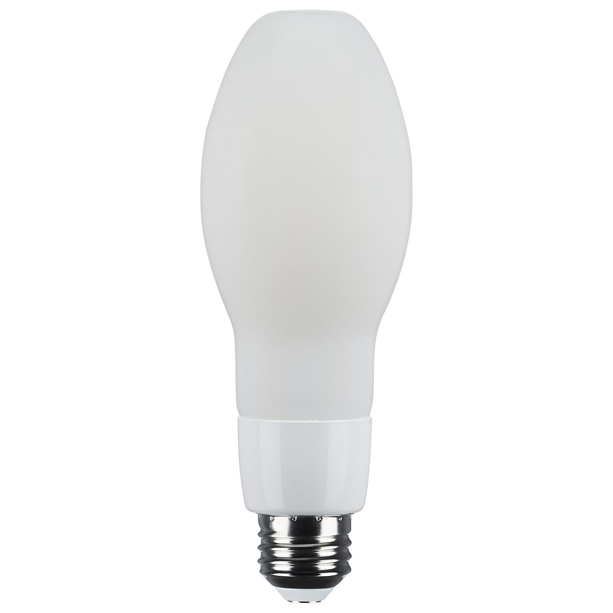 Satco 15w LED HID Replacement ED17 5000K E26 Base 120-277v White Finish Bulb