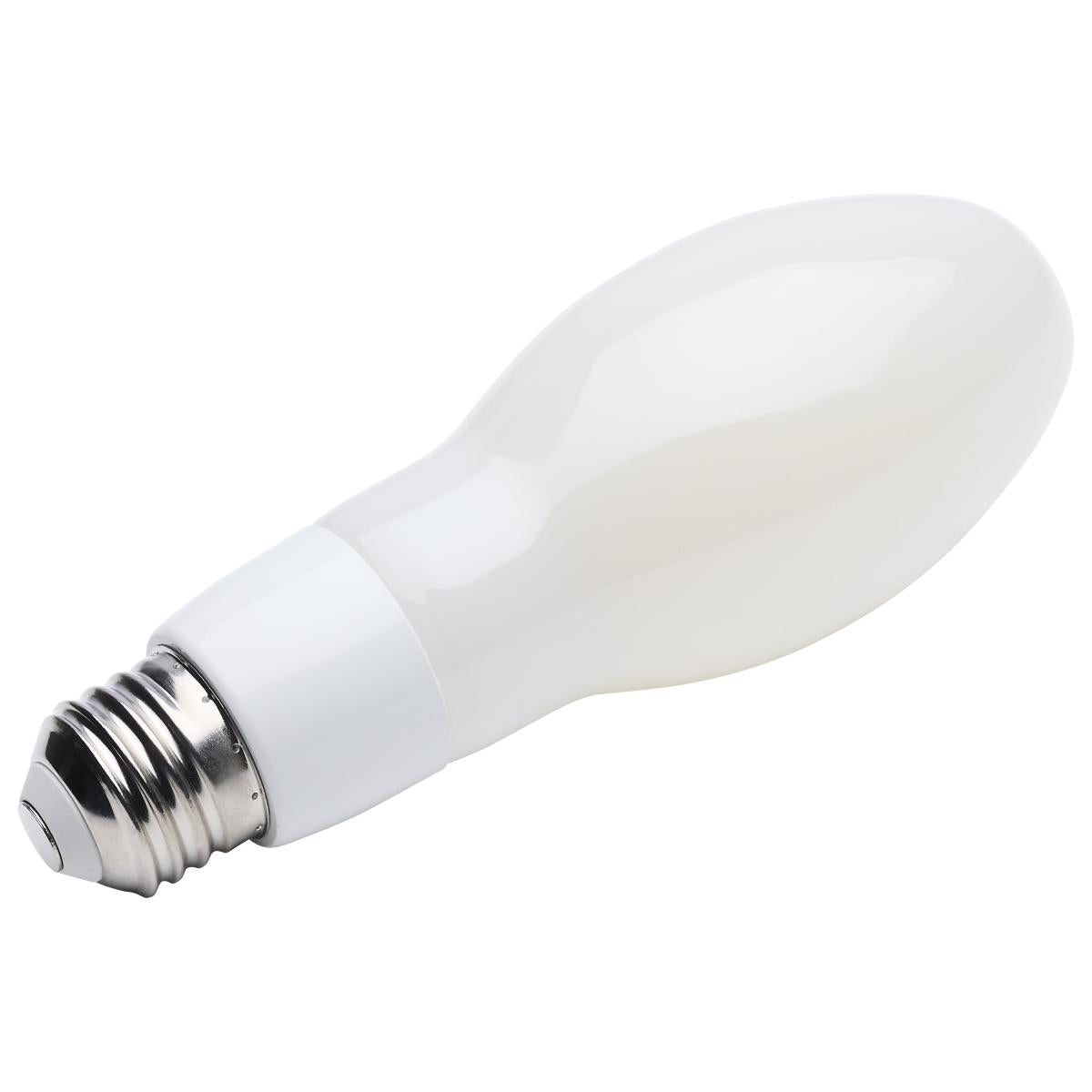 Satco 15w LED HID Replacement ED17 5000K E26 Base 120-277v White Finish Bulb
