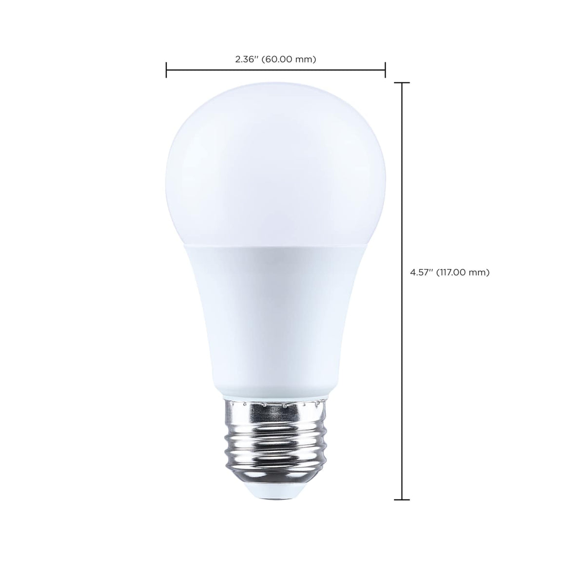 Satco 14w A19 LED 5000K CCT 80 CRI Medium Base 120v Bulb