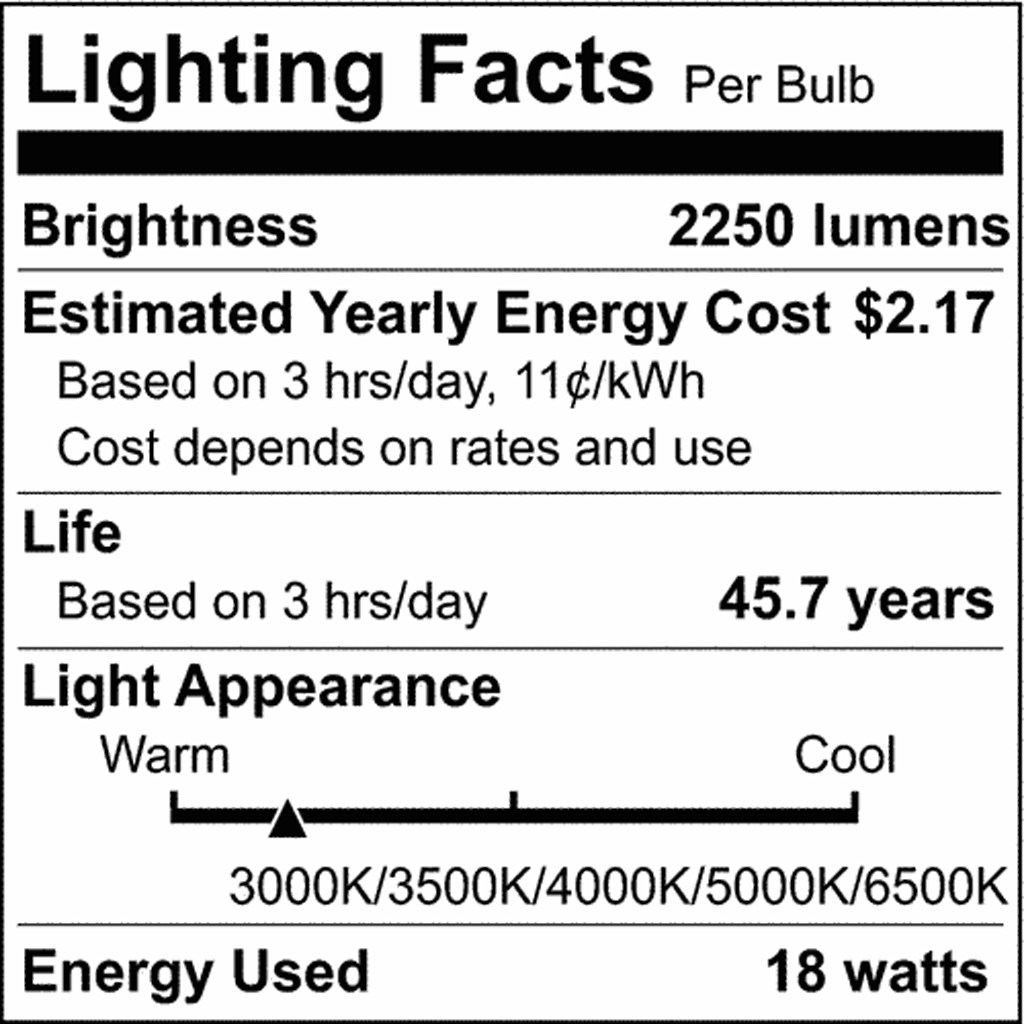 Satco 18w LED PL 2-Pin G24d CCT Tunable 120-277v White Finish Type B Bulb