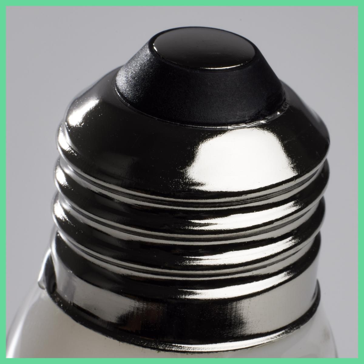2Pk - Satco 4w CA10 LED E26 Medium Base 5000K 120v Frosted Finish Bulb