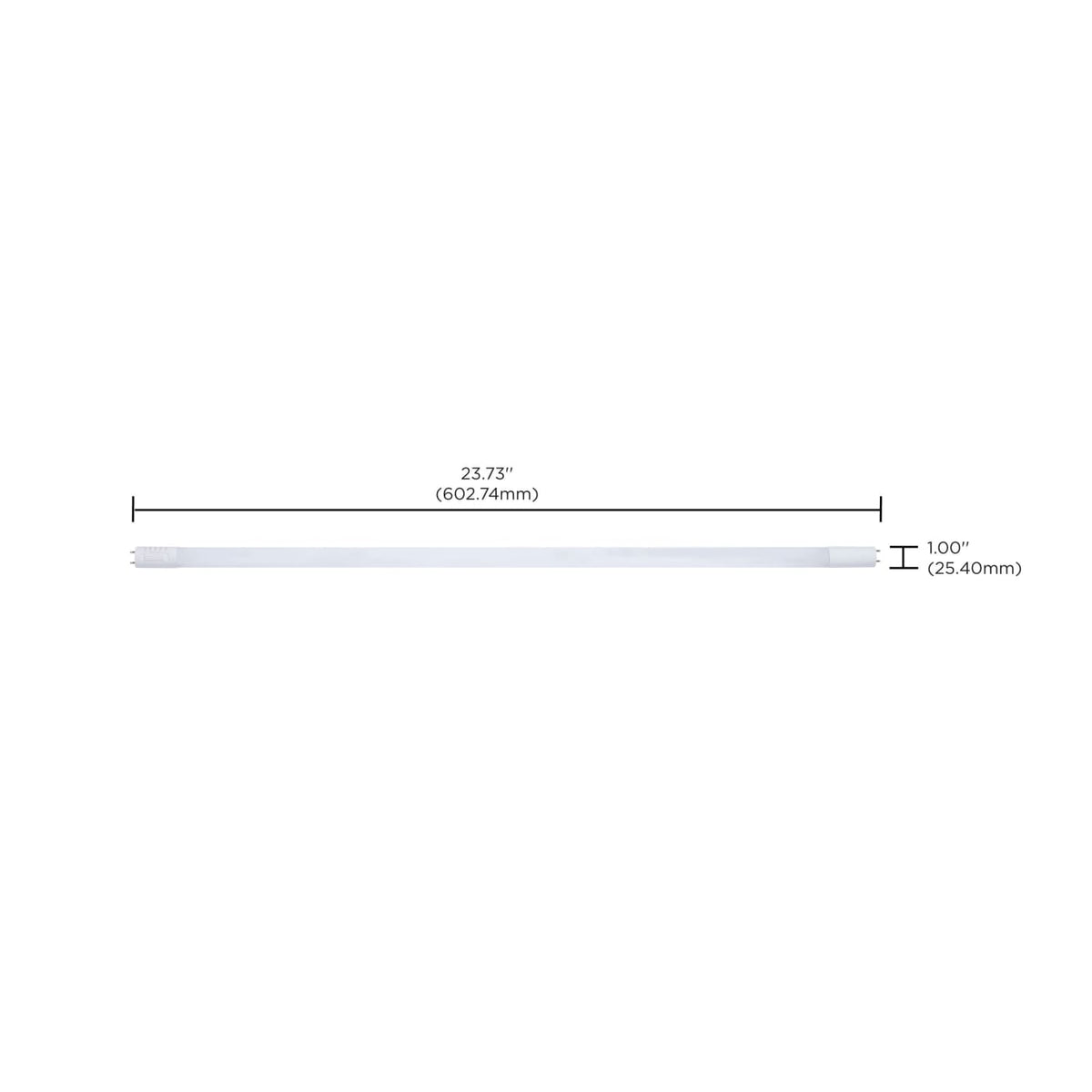 25Pk - Satco 10.5w 48-in T8 CCT Selectable G13 Type B 120-347v LED Tube Lamp