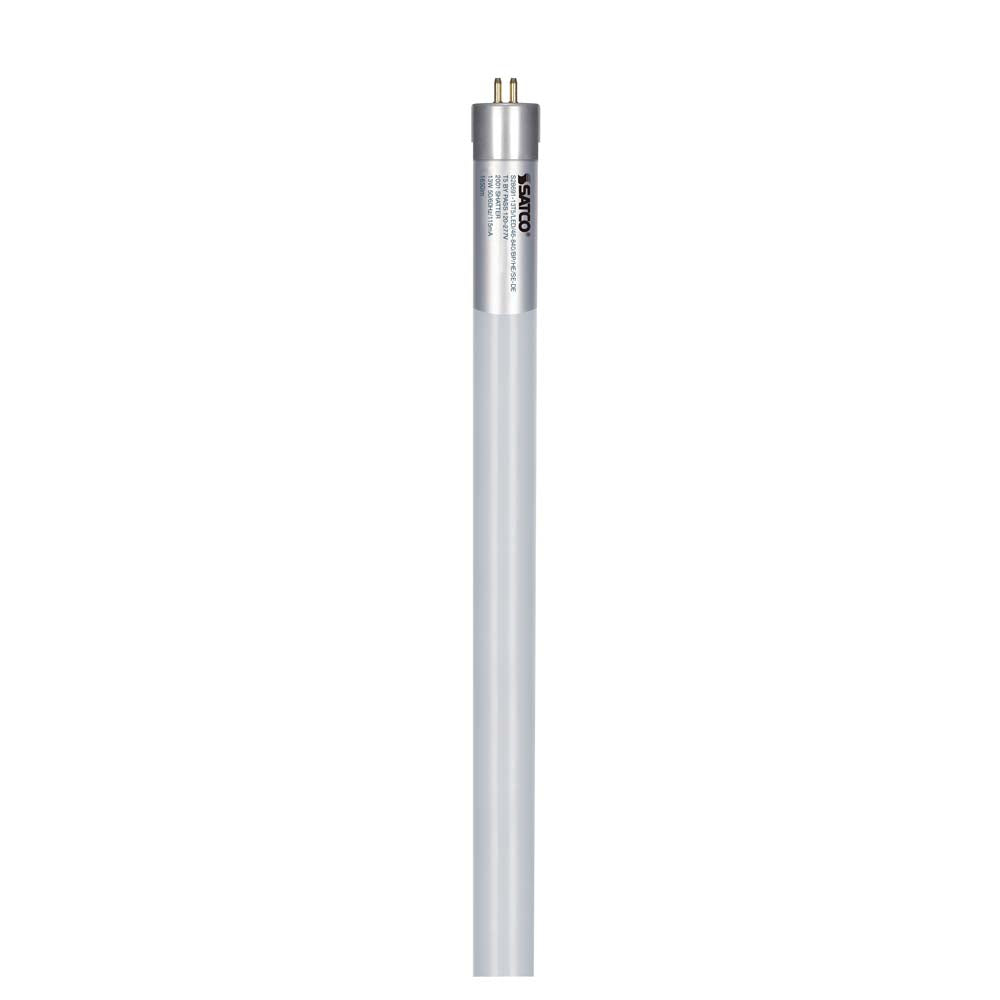 25 Pk - Satco 13w 48in T5 LED Tube 4000K 1650LM 120-277V Ballast Bypass