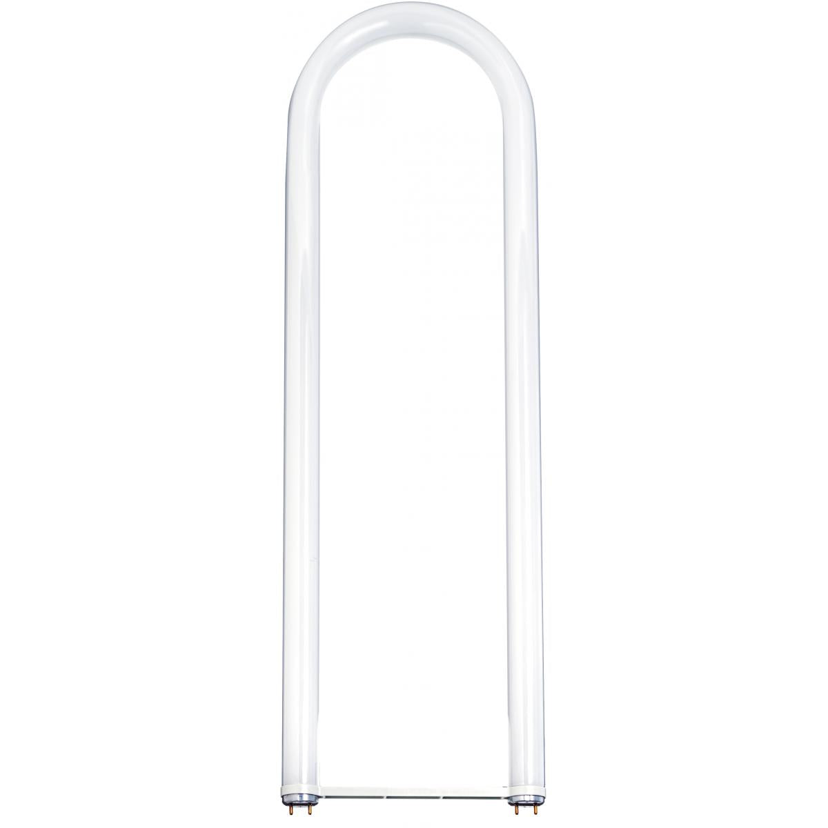 Satco 22.5-in 32w 4100K Cool White G13 Bi Pin Base T8 U-Bend Fluorescent Bulb