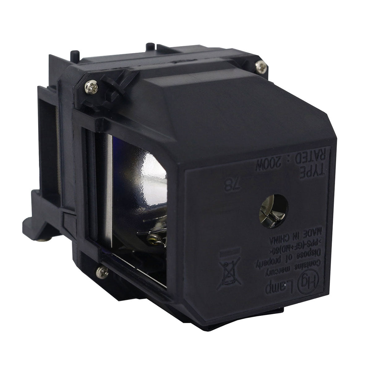 Epson Powerlite W17 Projector Housing with Genuine Original OEM Bulb