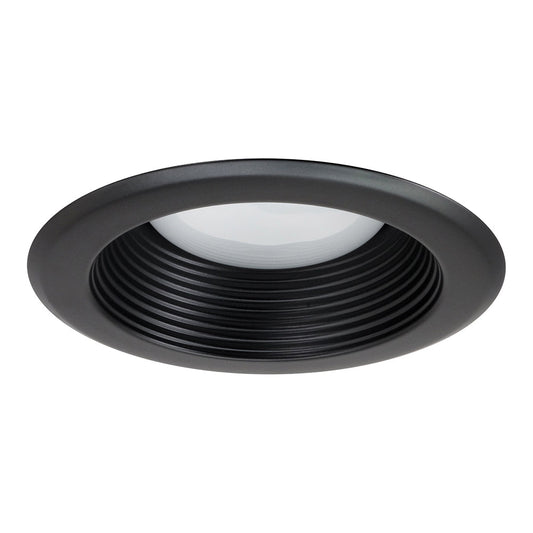 NICOR 5 in. All Black Baf Trm 75W R/Par