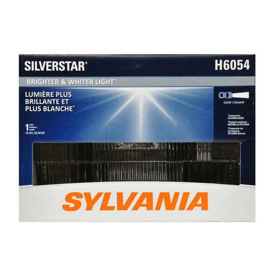 SYLVANIA H6054 SilverStar High Performance Halogen Headlight 142x200