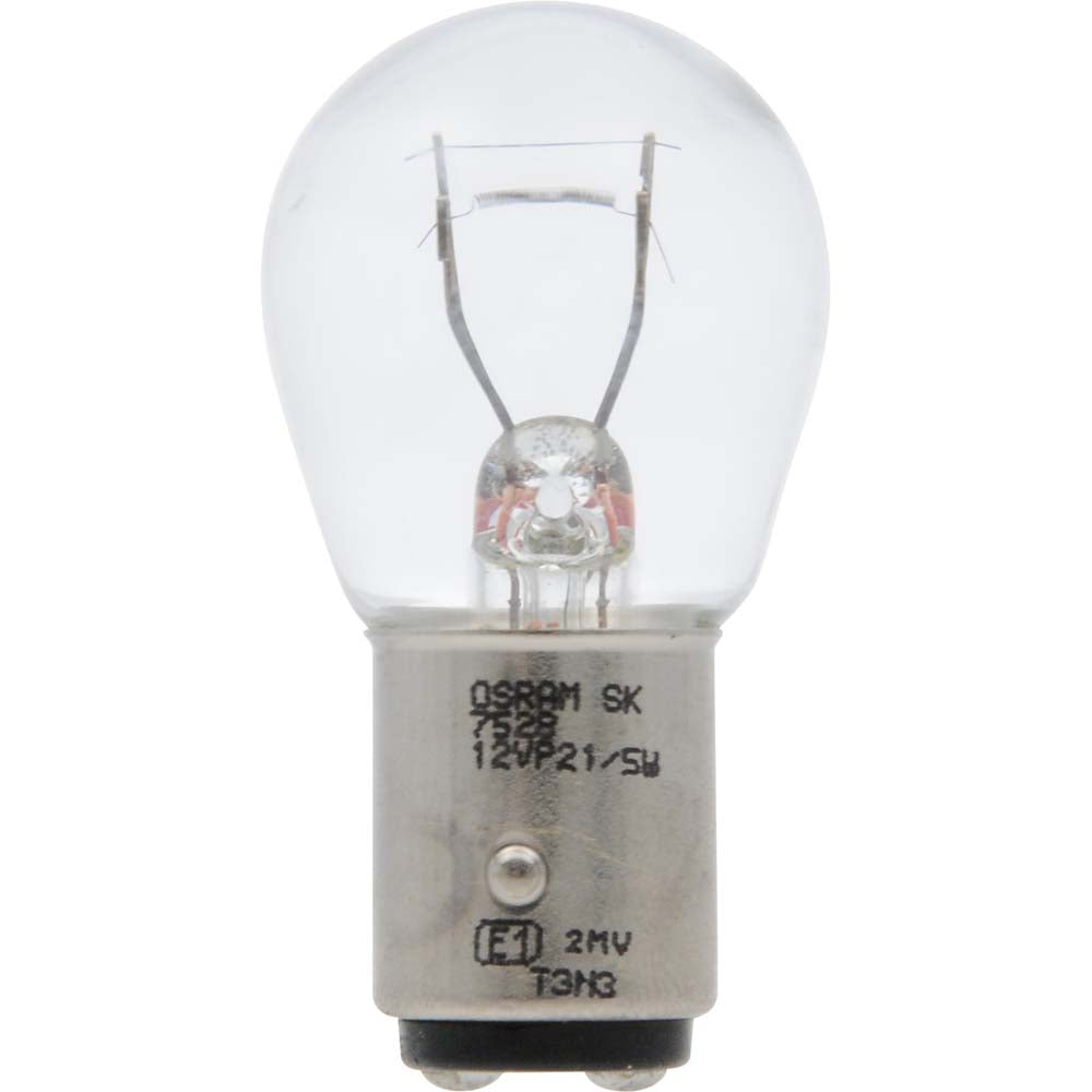 10-PK SYLVANIA 7528.TP Standard Automotive Light Bulb