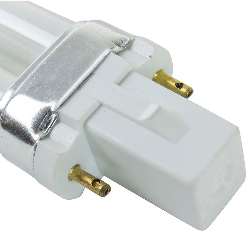 10Pk - Sunlite 9W 4100K 2-Pin U Shaped PL CFL Twin Tube Plugin G23 Base Bulb