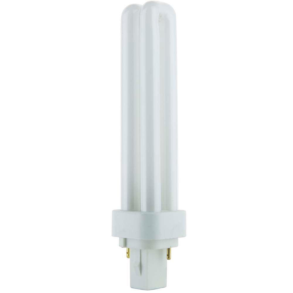10Pk - Sunlite 13w 5000K PLD 2-Pin Double Twin Tube GX23-2 Base Bulb