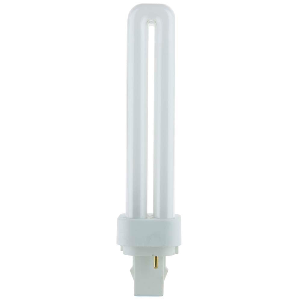 10Pk - Sunlite 13w 6500K PLD 2-Pin Double Twin Tube GX23-2 Base Bulb