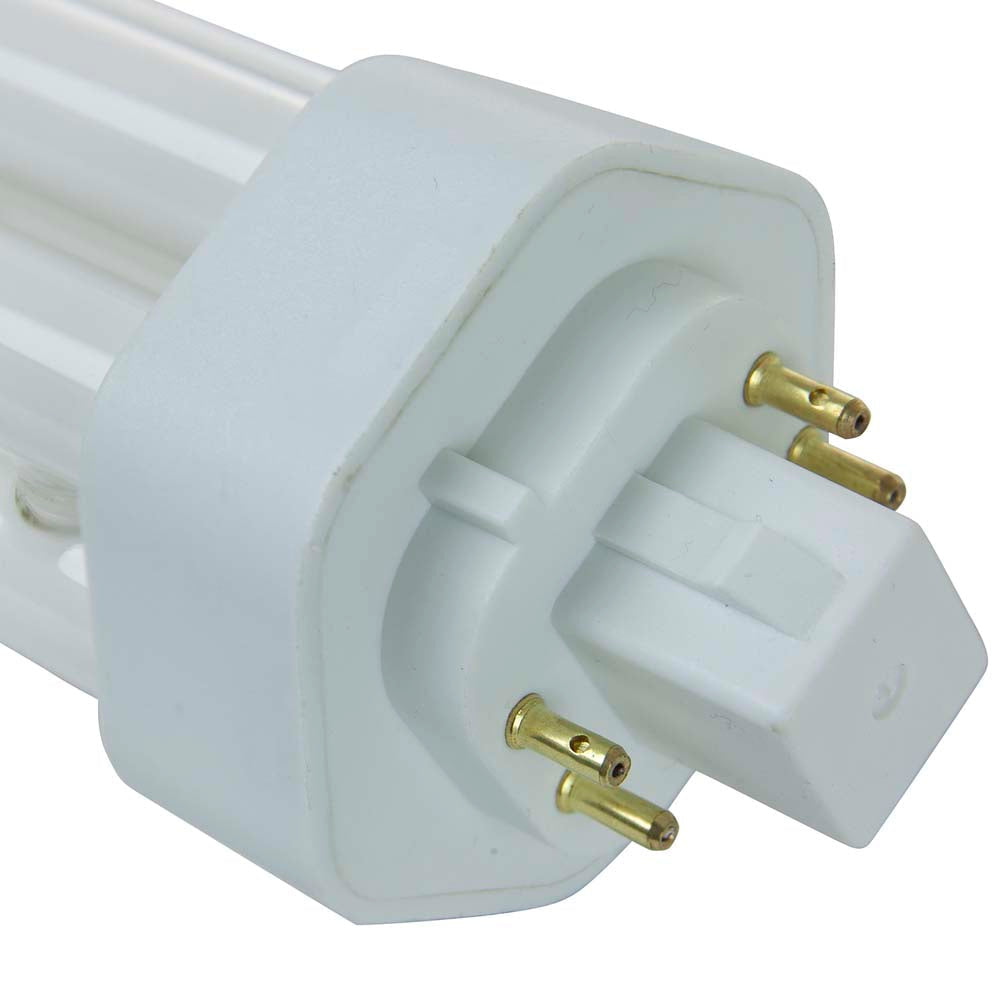 10Pk - Sunlite 18w 4100K PLT 4-Pin Compact Fluorescent GX24q-2 Base Bulb