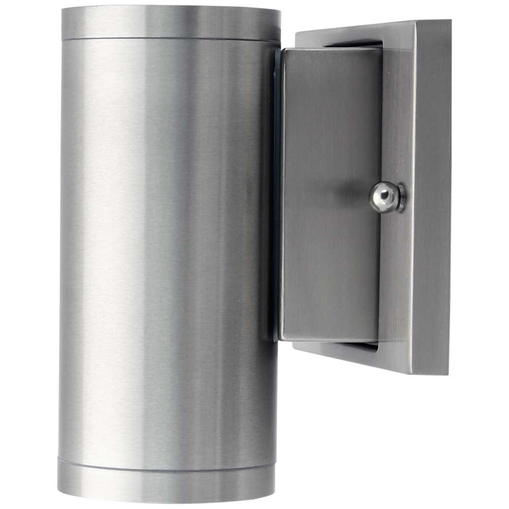 Sunlite 6-In 12w LED Tubular Up/Down Wall Sconce Fixture CCT Selectable Dimmable