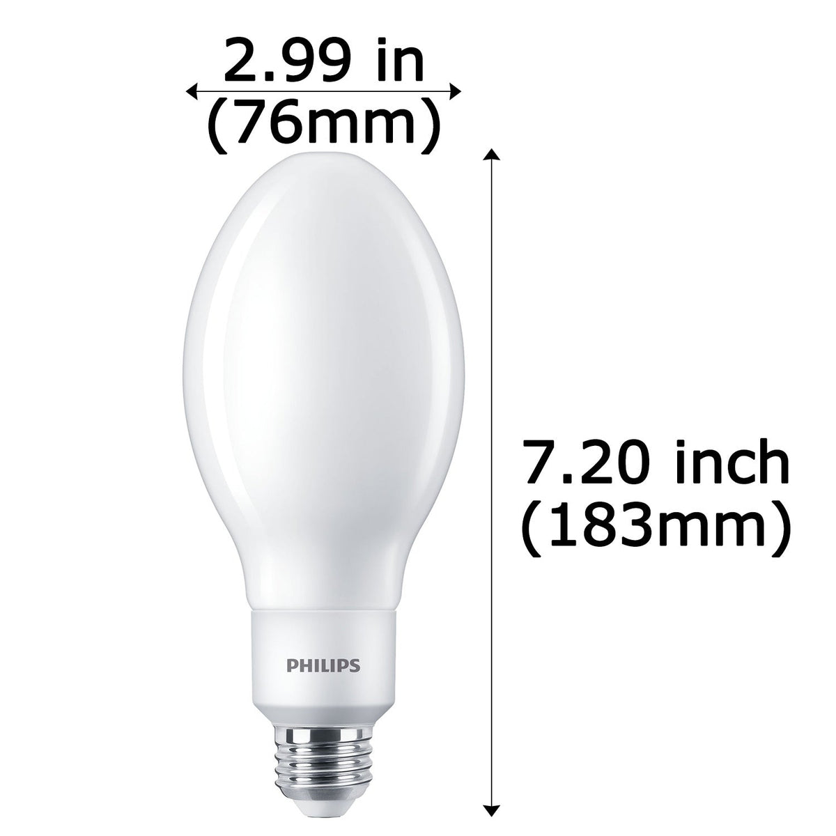 Philips 14w LED HID Replacement 2000Lm 5,000K Daylight E26 Base - Ballast Bypass