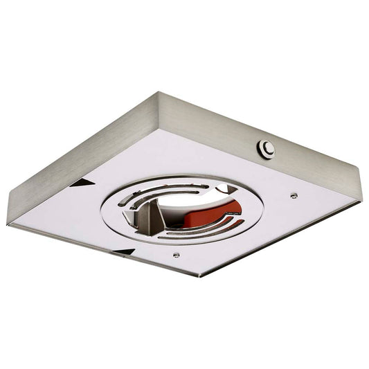 Blink Pro EM Battery Backup 7-in Square Shape Brushed Nickel Finish