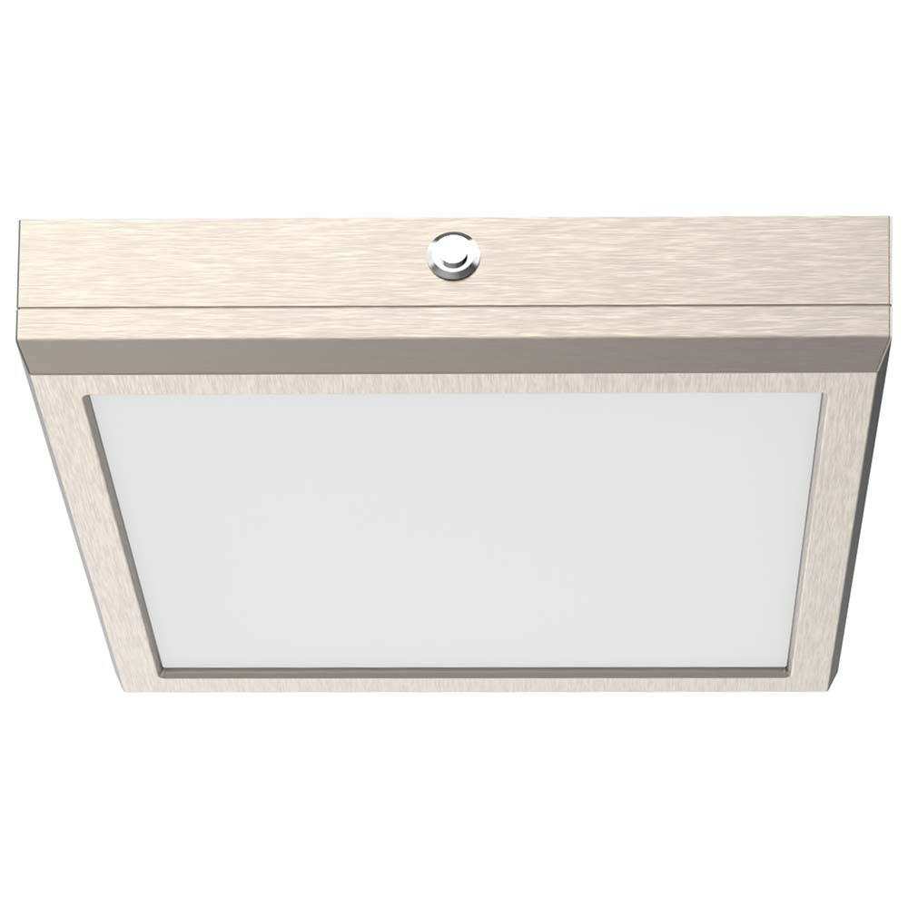 Blink Pro EM Battery Backup 9-in Square Shape Brushed Nickel Finish