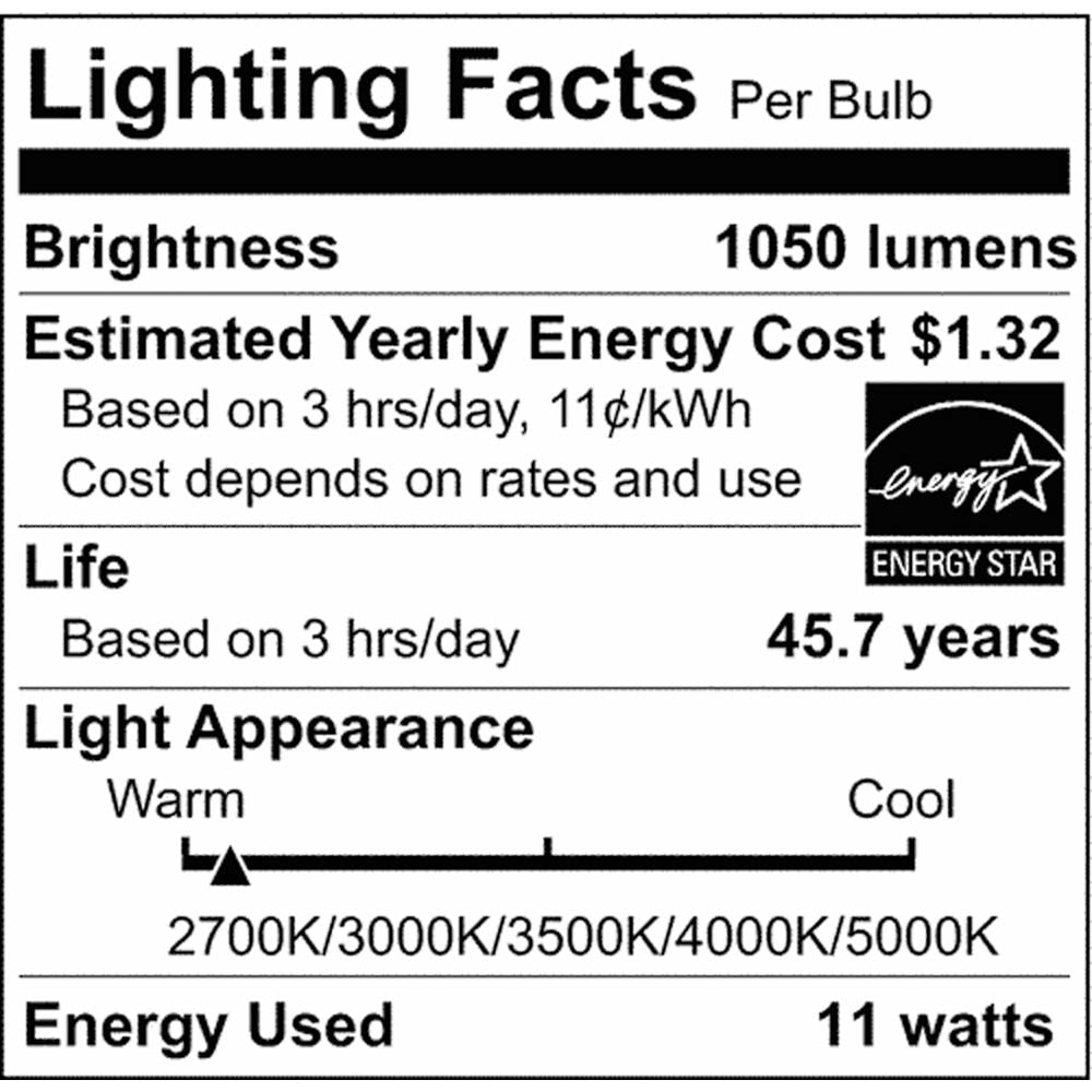 Blink Performer 11w 9-in LED Round Downlight 5 CCT Tunable White Finish