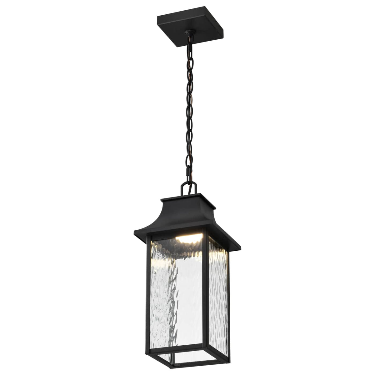 Austen 10w Smart Outdoor Hanging Light Starfish RGBTW CCT in Black Finish