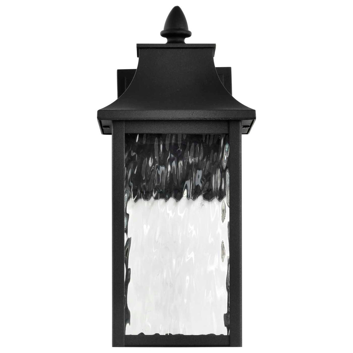 Austen 10w Smart Outdoor Wall Light Starfish RGBTW CCT in Black Finish