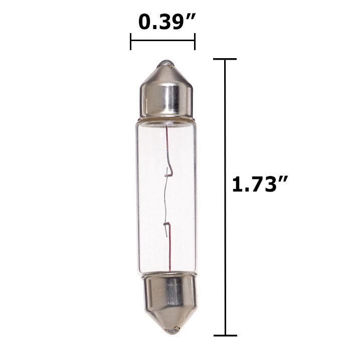 10PK. - SYLVANIA 6411 10w 12v Automotive Light Bulb
