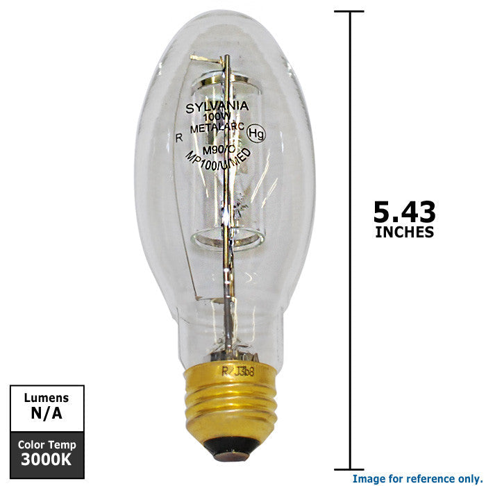 SYLVANIA 50W Ellipsoidal 3000K E26 Medium MP50/U/MED Light Bulb
