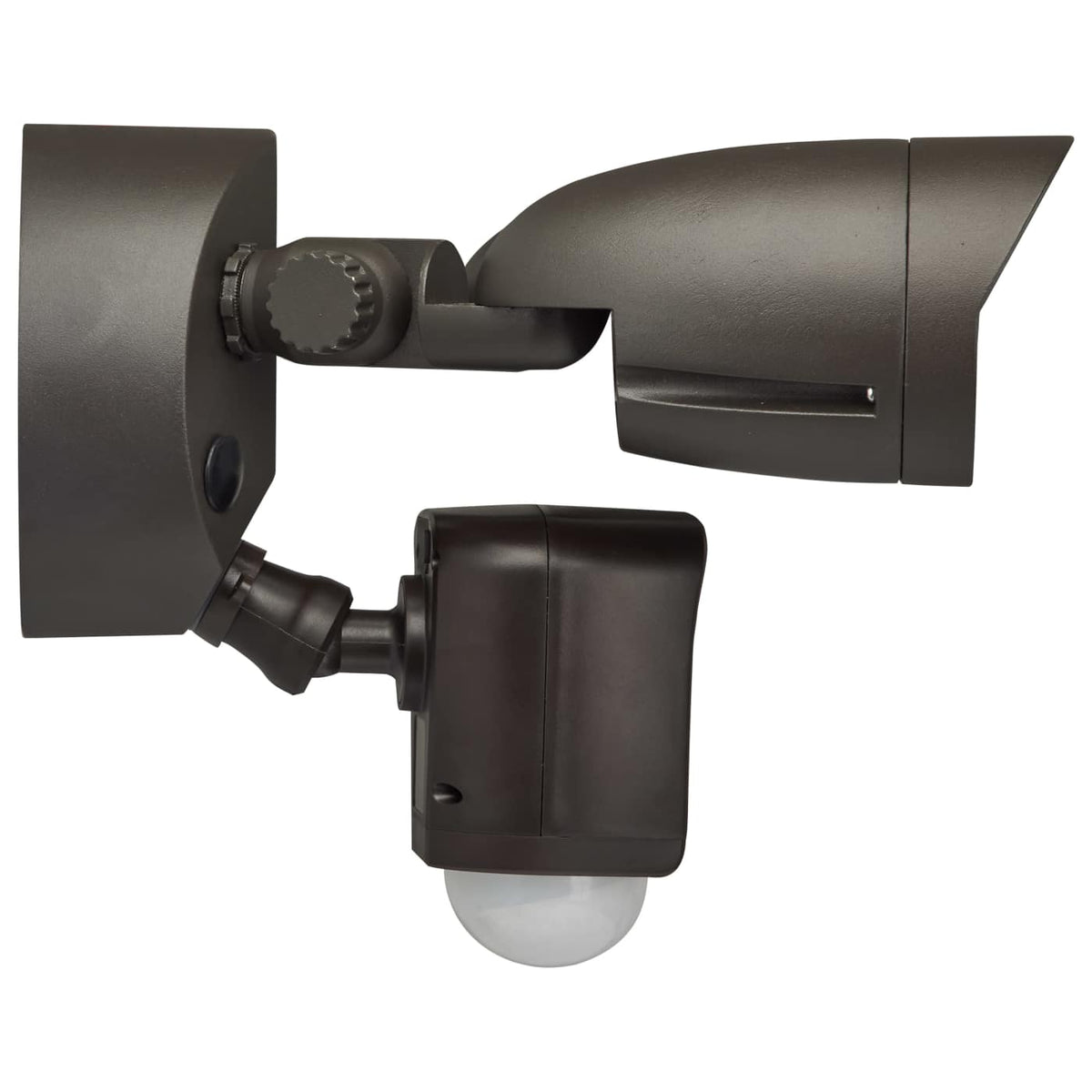 Bullet Security Light With Camera in Bronze Finish