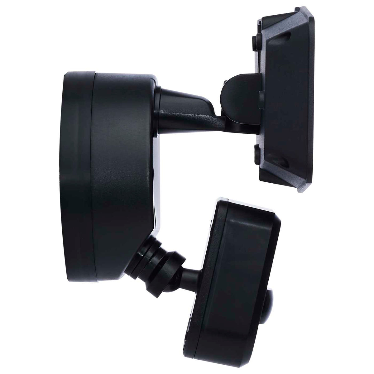 Rect Security With Camera in Black Finish