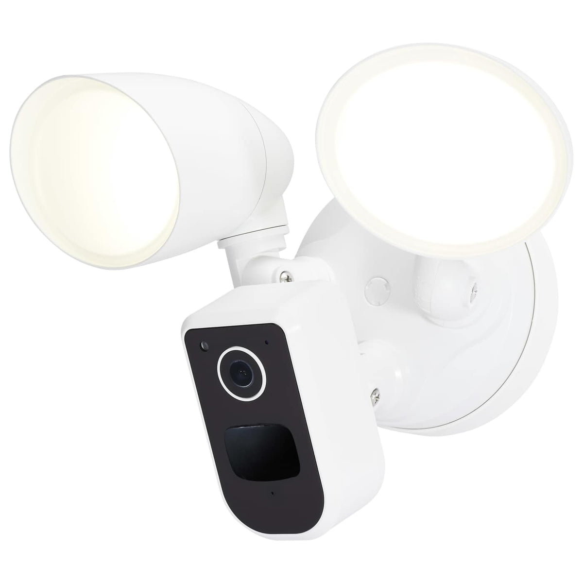 Bullet Security Light CCT Selectable With Camera in White Finish