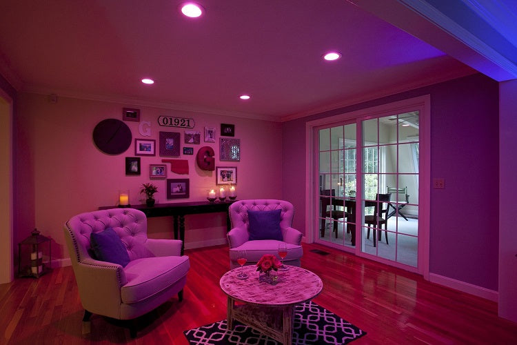 Sylvania 13.5w LED Recessed RGBW 5-6 in. Downlight Kit Lightify - 65w equiv.