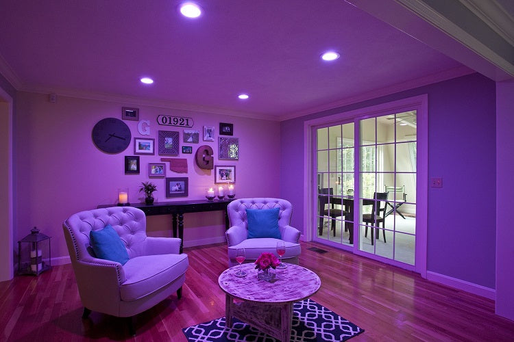 Sylvania 13.5w LED Recessed RGBW 5-6 in. Downlight Kit Lightify - 65w equiv.