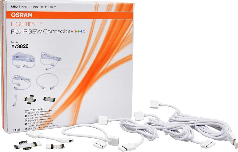 Sylvania LED RGBW Flex Light Strip Connectors Set 14 pcs Lightify Smart Home