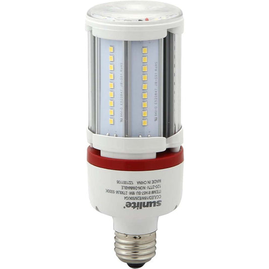 Sunlite 18w LED G4 Corncob 120-277v E26 Base 5000K Bulb - 70w Equiv