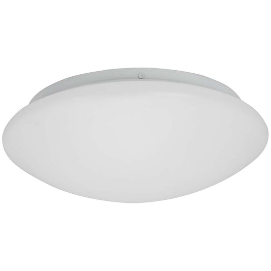 Sunlite 11-In 20w LED Mushroom Ceiling Light Fixture CCT Selectable Dimmable