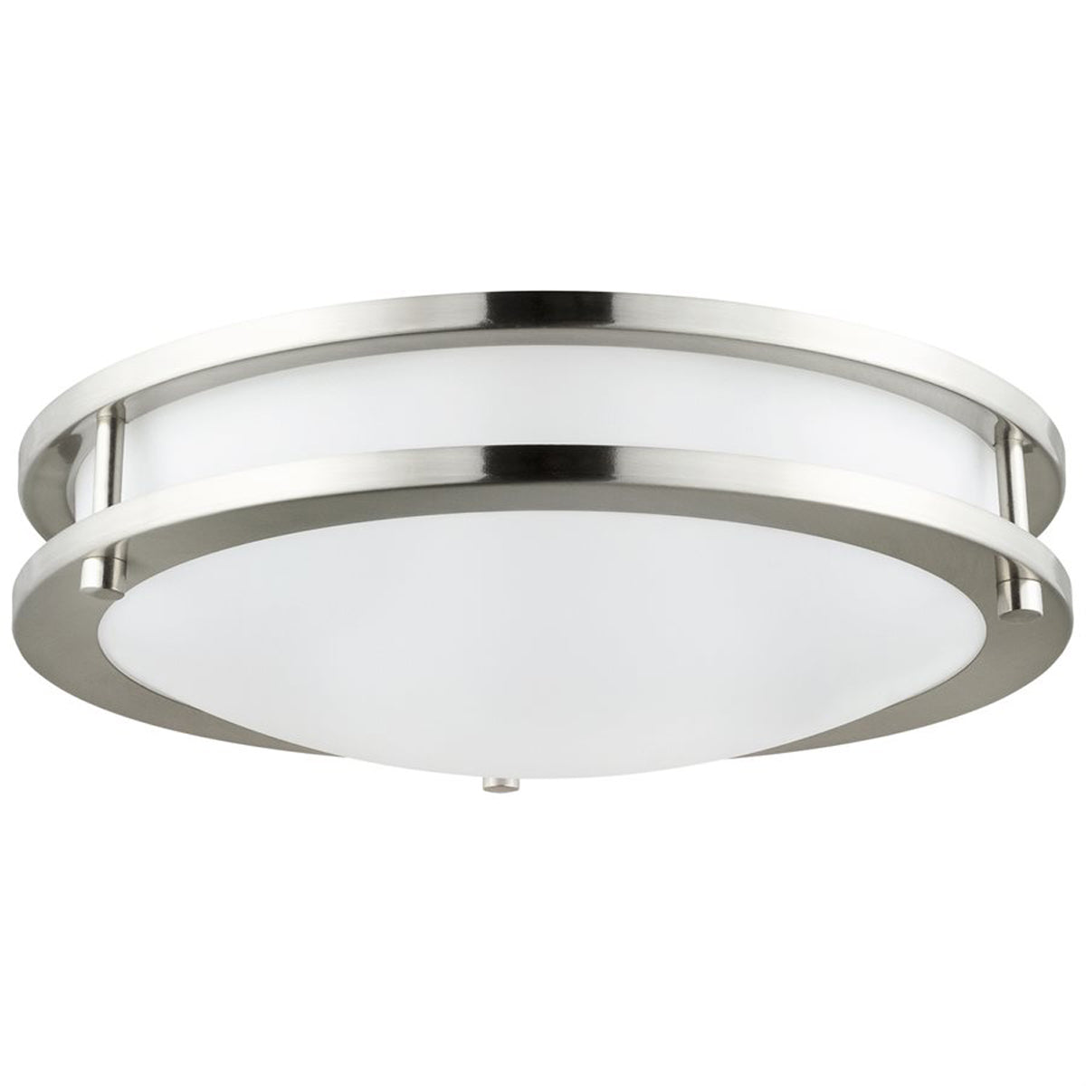 Sunlite 16-in 28W LED Decorative Fixture Brushed Nickel CCT Selectable 120V