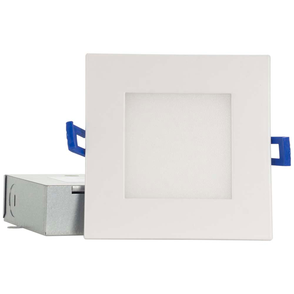 Sunlite 4-In 12w LED Recessed Slim Downlight Fixture CCT Selectable - 65W Equiv