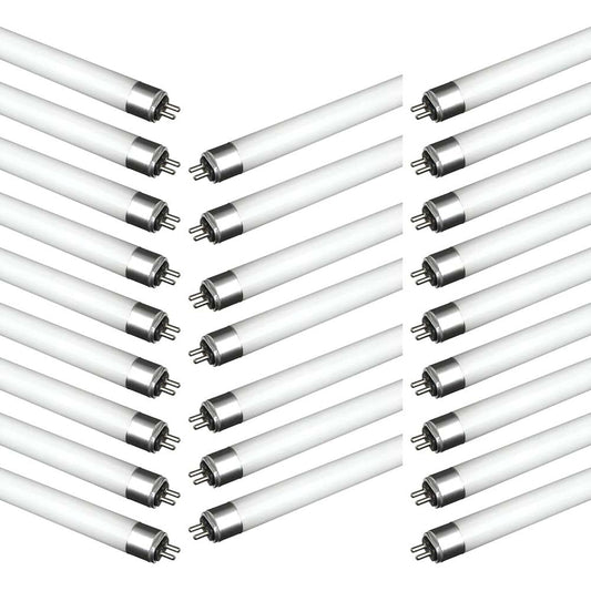 25Pk - Sunlite 13w 48-in LED T5 120-277v G5 Base 4000K Bulb - Dual Technology