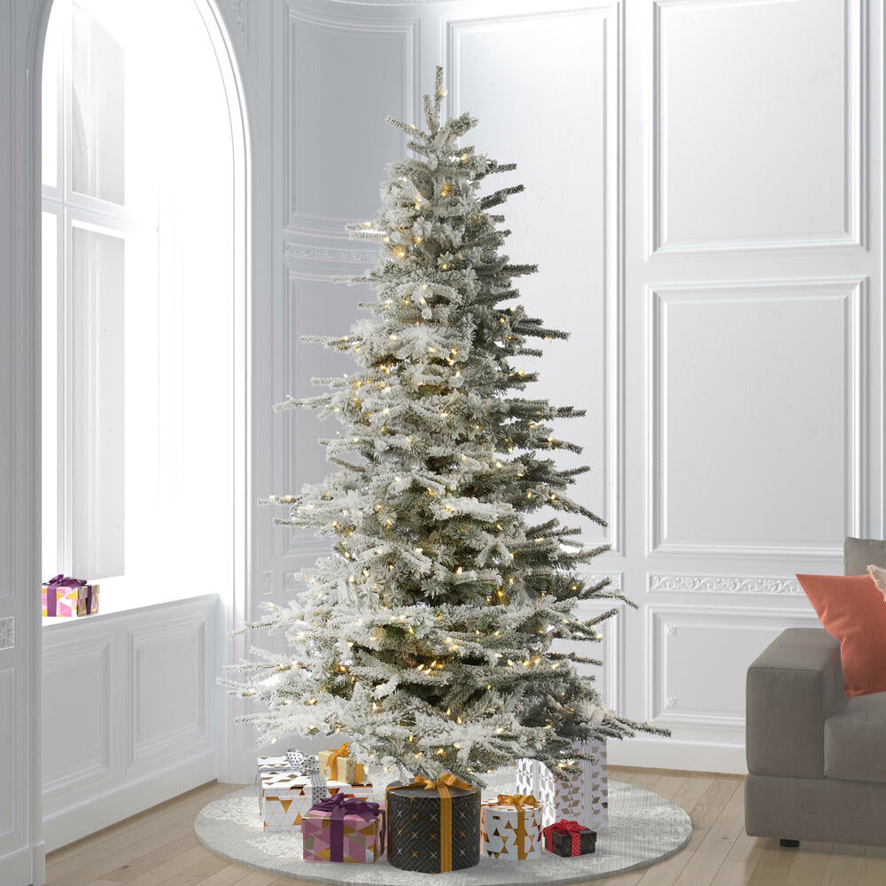 Vickerman 8.5ft. Sierra Fir Artificial Christmas Tree in LED lights