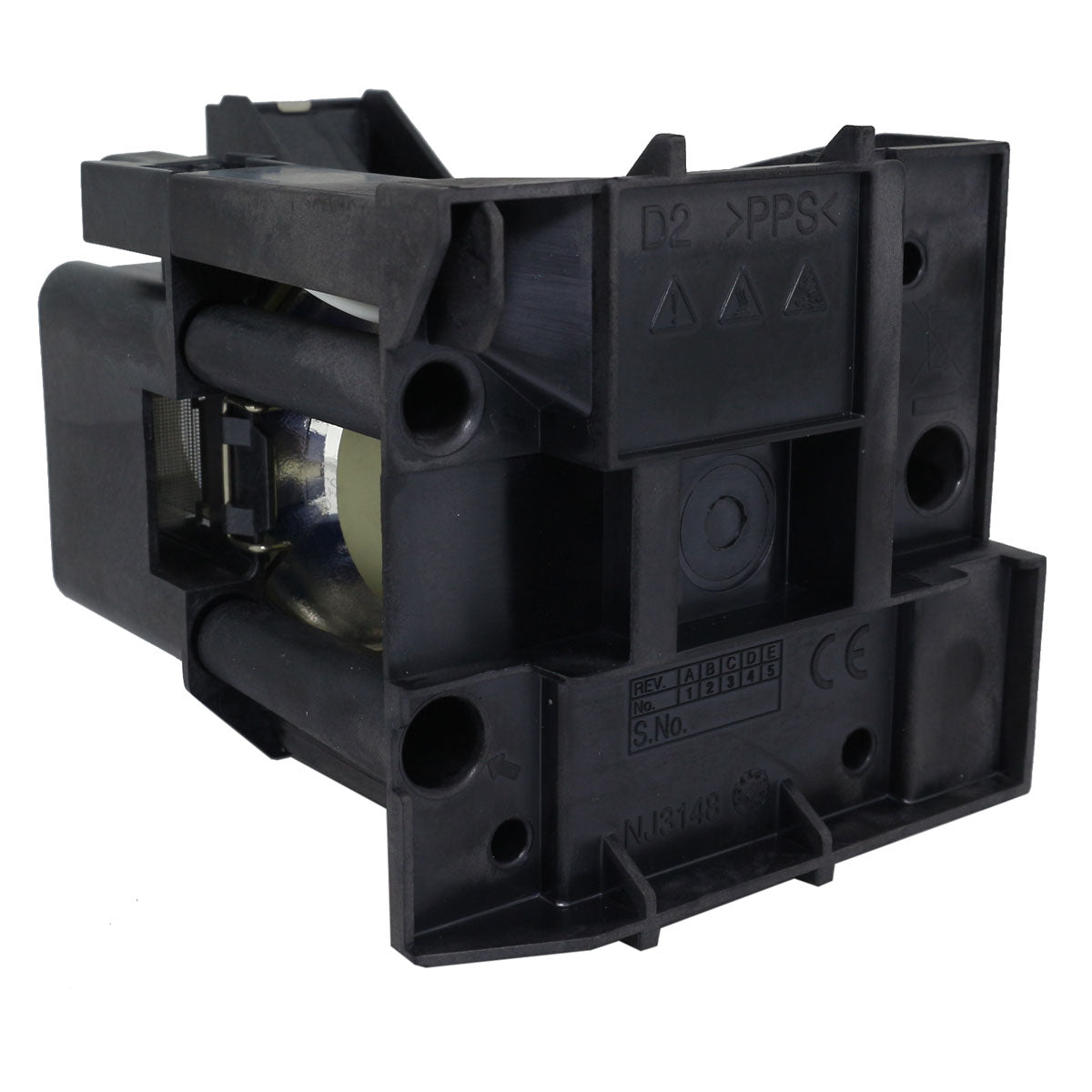 Hitachi CP-X8800 Projector Housing with Genuine Original OEM Bulb