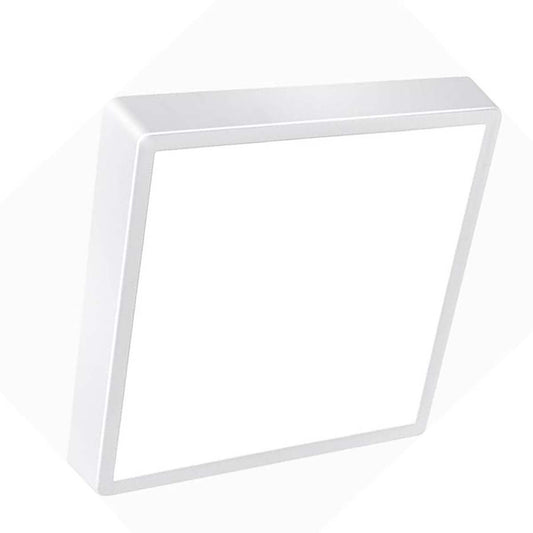 Current 4-in Square Low Profile Surface Mount 3000K 80CRI Direct J-Box Mount