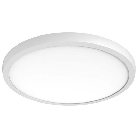 Current 6-in Round Low Profile Surface Mount 3500K 80CRI Remote J-Box Mount