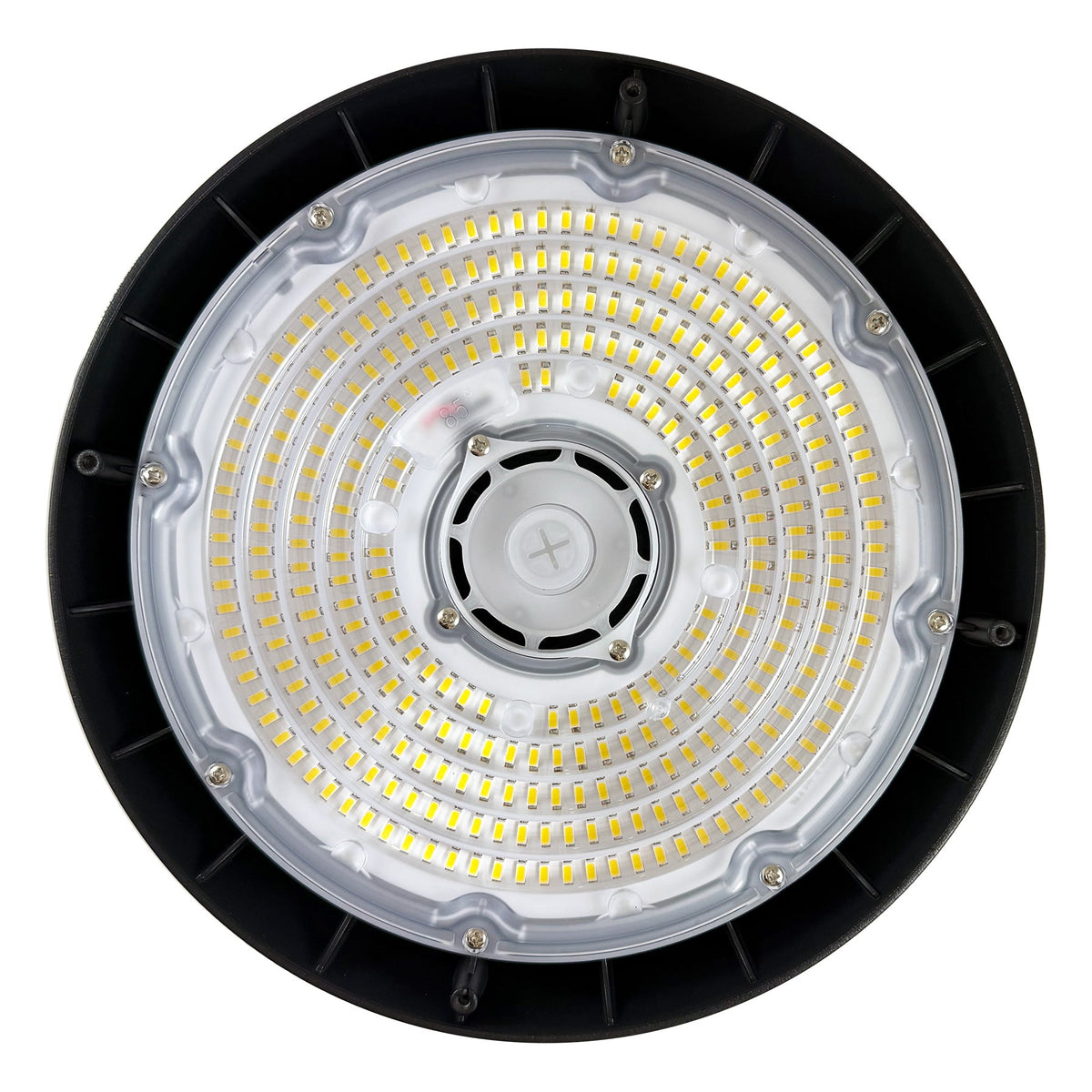 UFO LED High Bay 100W 14,533Lumens 5000K  100-277V Dimmable Black Finish